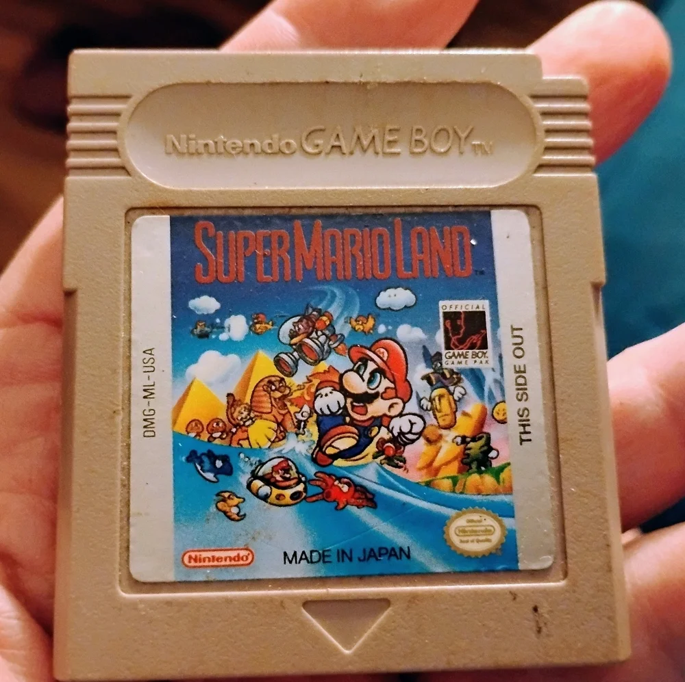 Vintage Nintendo Game Boy Cartridge - Super Mario Land
